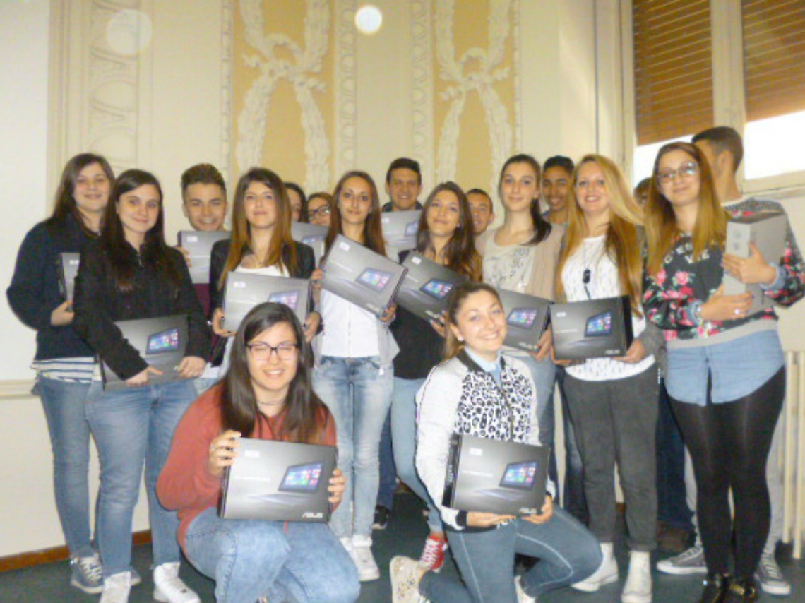 Nella 3A del Quintino Sella<br/>la didattica passa dai tablet