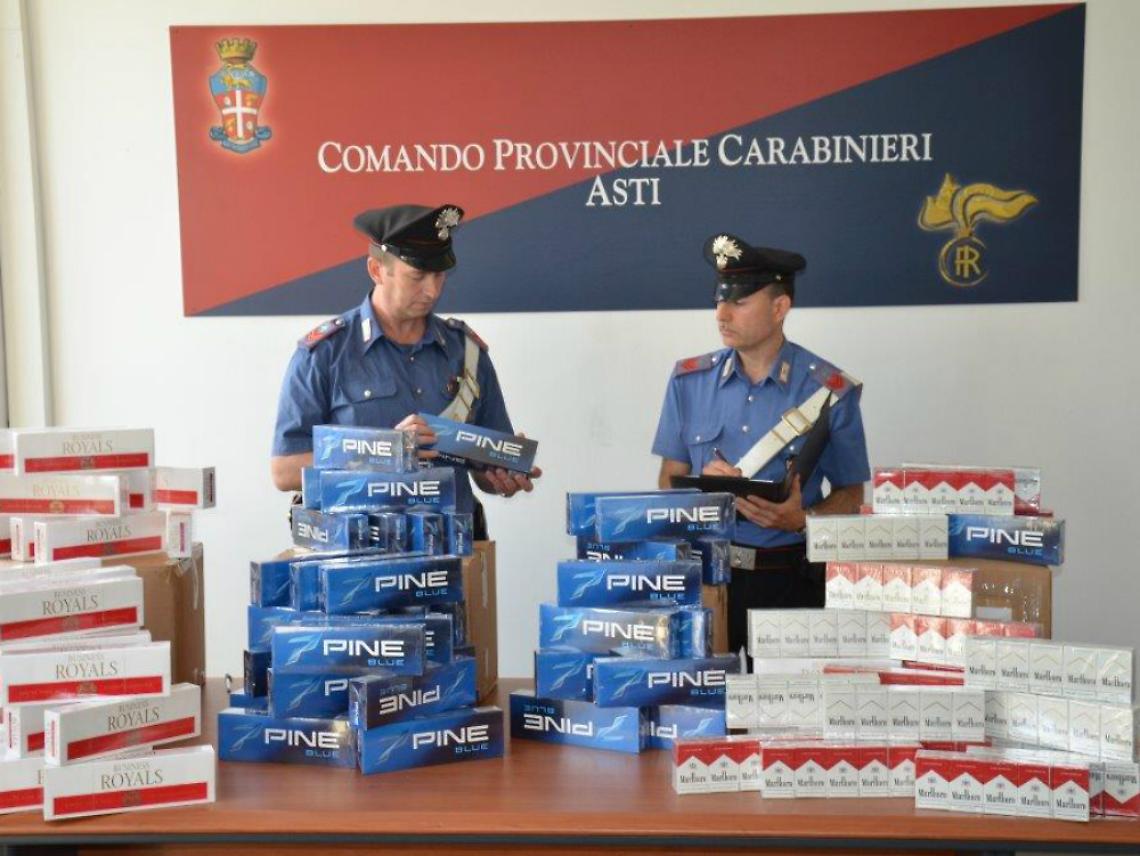 Duro colpo al contrabbando di tabacchi<br/>Carabinieri fermano banda macedone