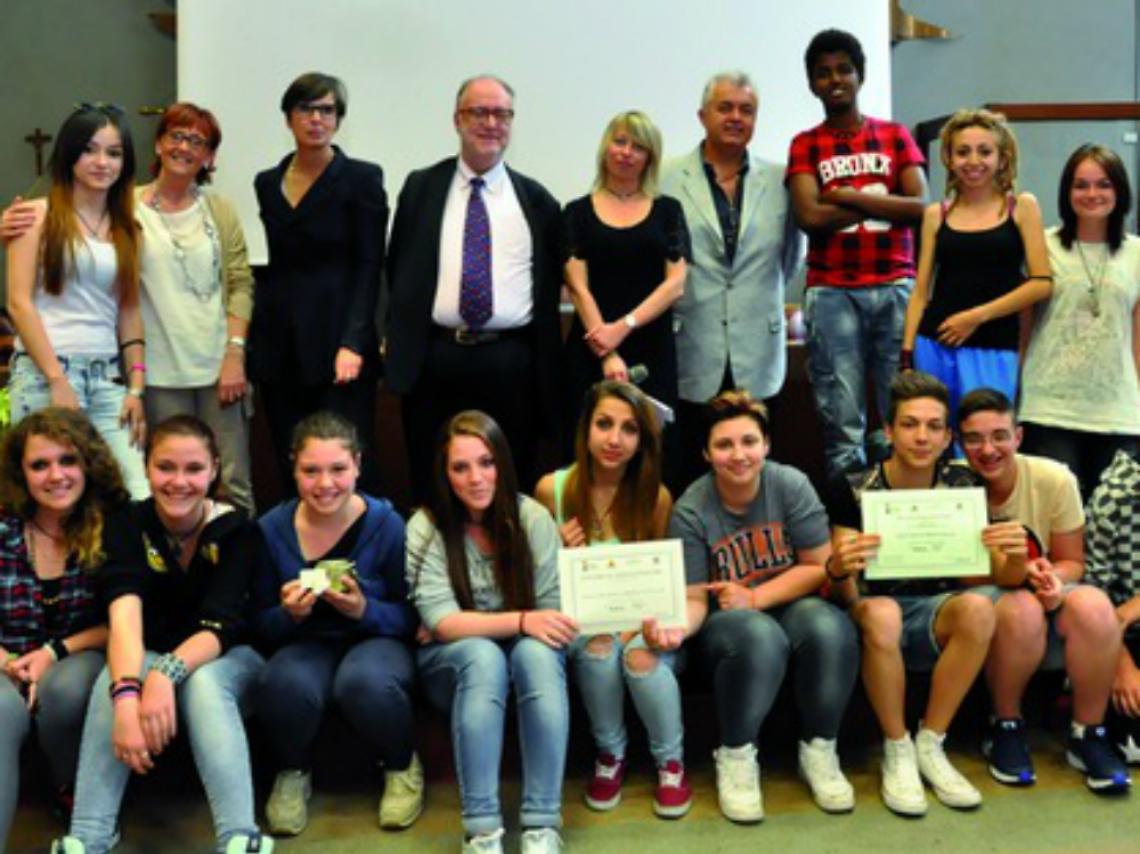 Etichette per la Sacl&agrave;<br/>realizzate dagli studenti