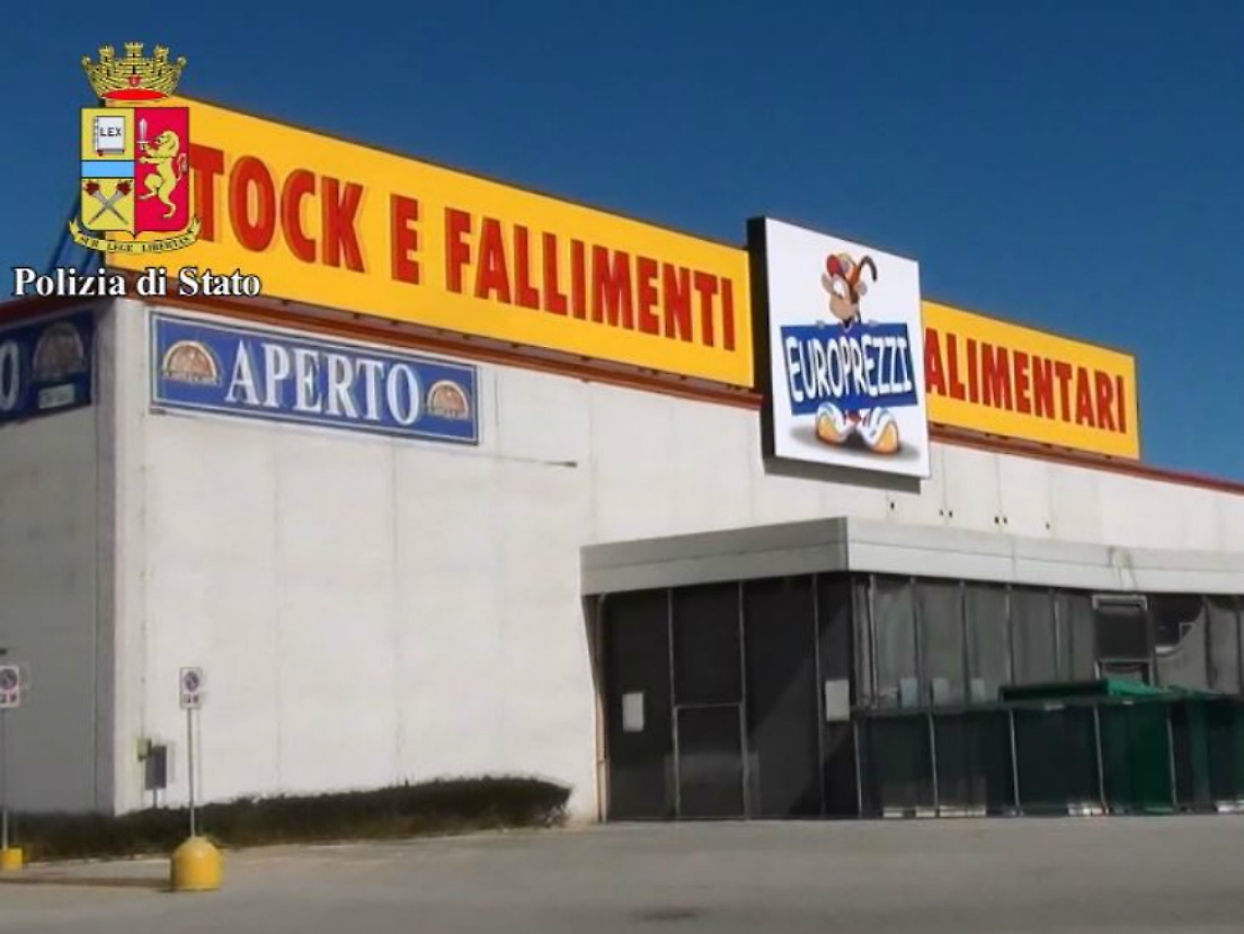 Partite alimentari comprate<br/>e rivendute senza essere pagate