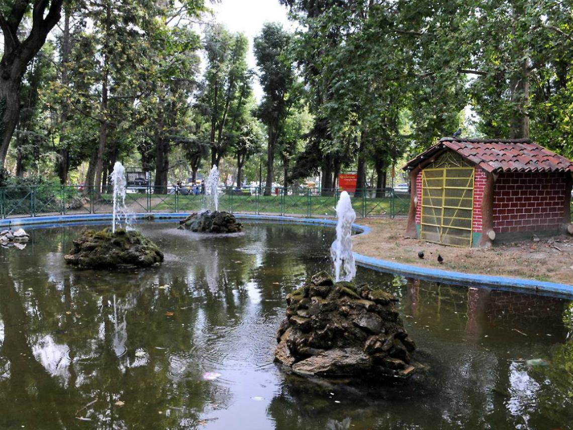 Fa il bagno vestito nello stagno<br/>delle tartarughe ai giardini pubblici