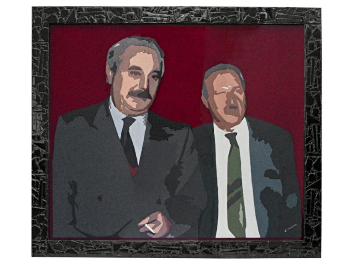 L'opera di Colombo per ricordare<br/>i giudici Falcone e Borsellino