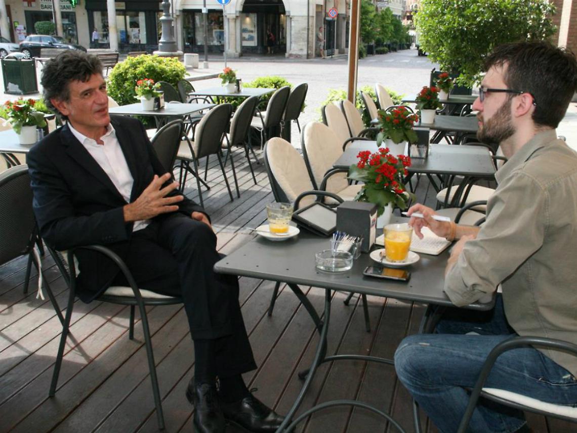 Paolo Bagnadentro e il sogno<br/>di trasformare il Palio in una festa