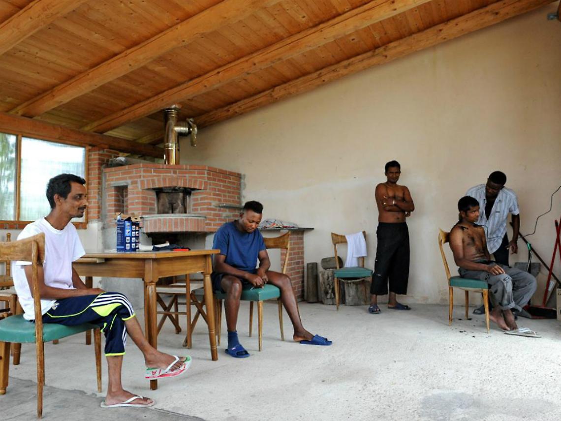 14 giovani profughi<br/>da Africa e Asia ospitati a Costigliole
