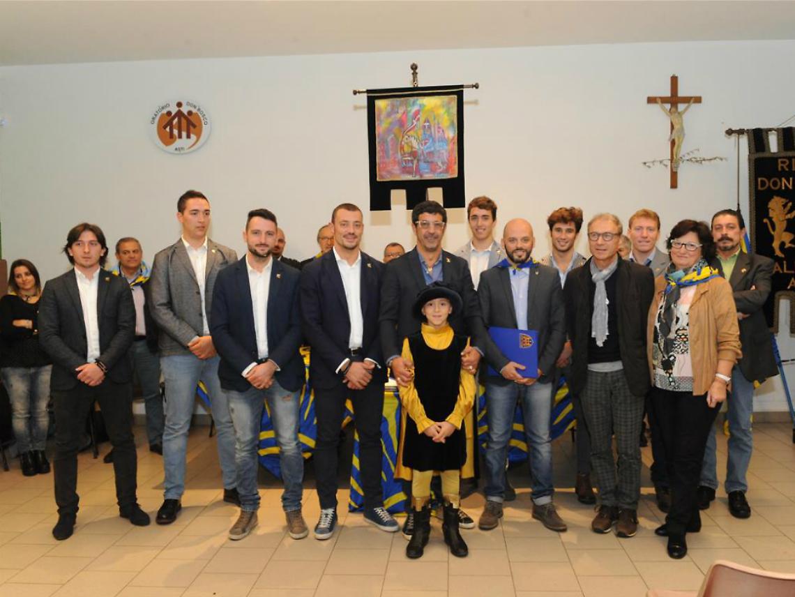 Palio dell'Amicizia: il premio attribuito<br/>al "Gruppo del Capitano"