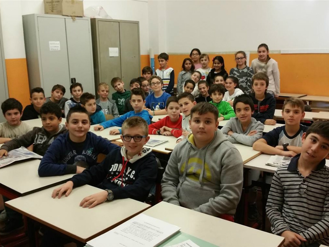 A lezione con La Nuova Provincia<br/>alla Jona e San Domenico Savio