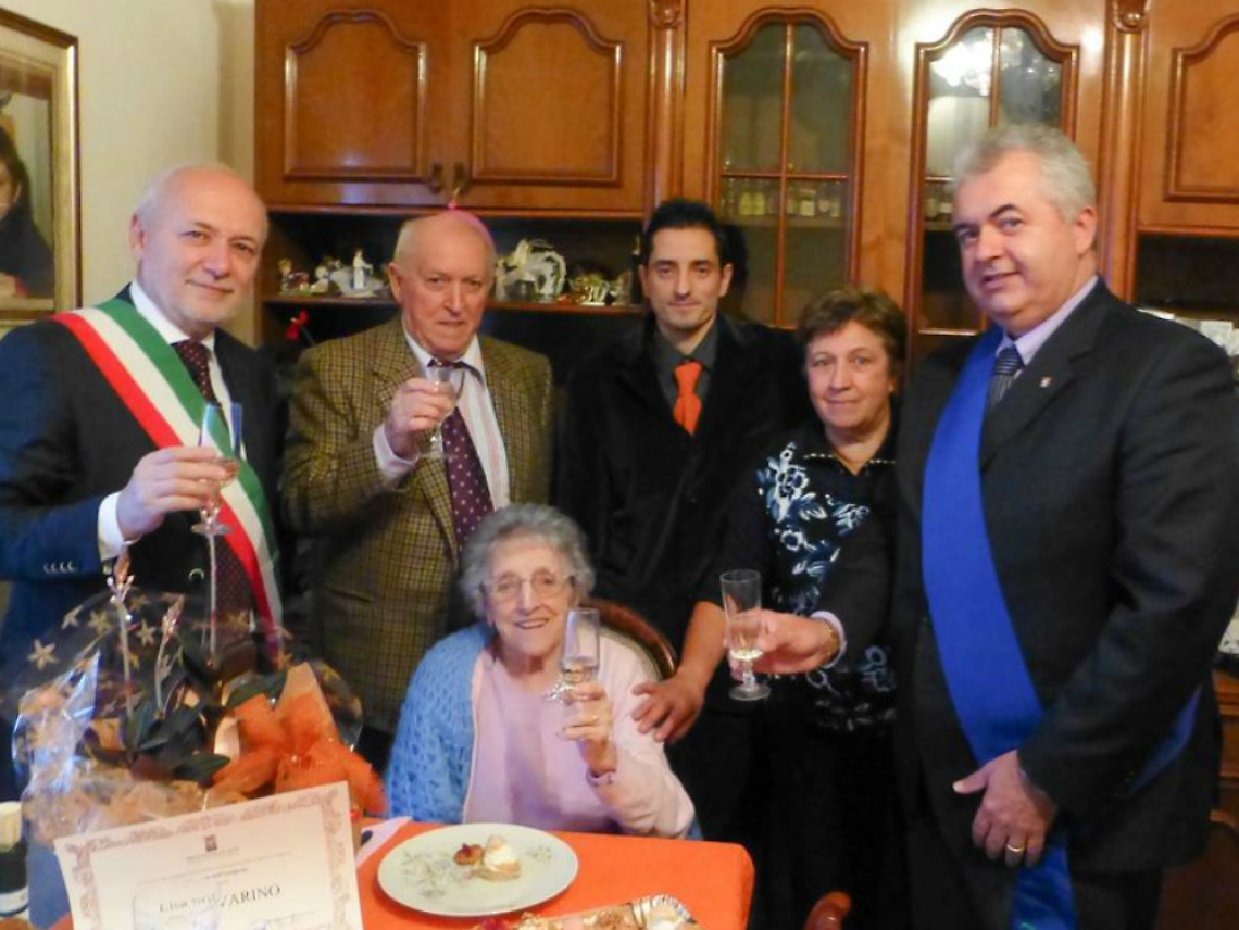 Festeggiati i 100 anni<br/>della costigliolese Elsa Novarino