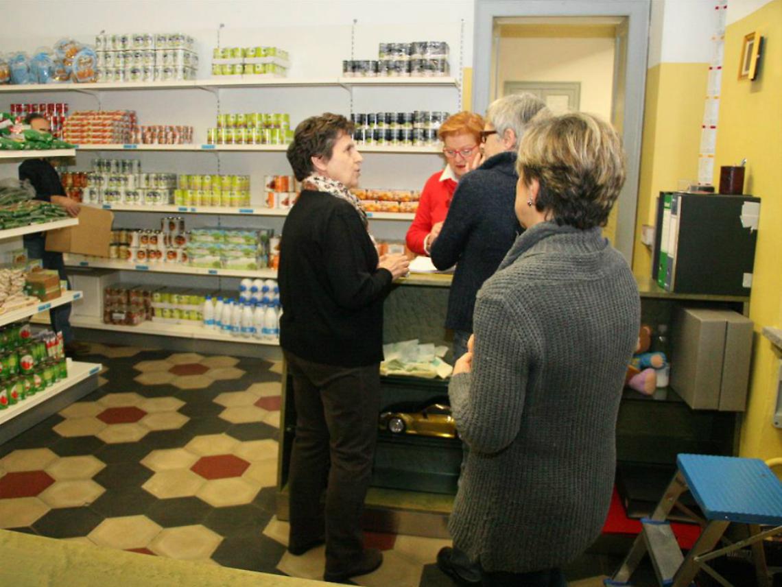 Un emporio solidale dove la spesa &egrave; gratuita