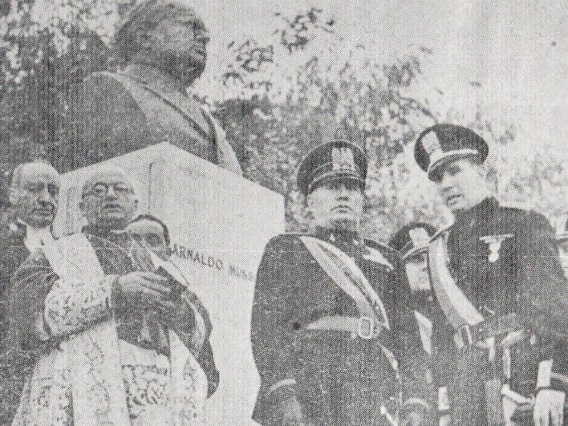 Il fantasma di Mussolini<br/>nel Bosco dei Partigiani