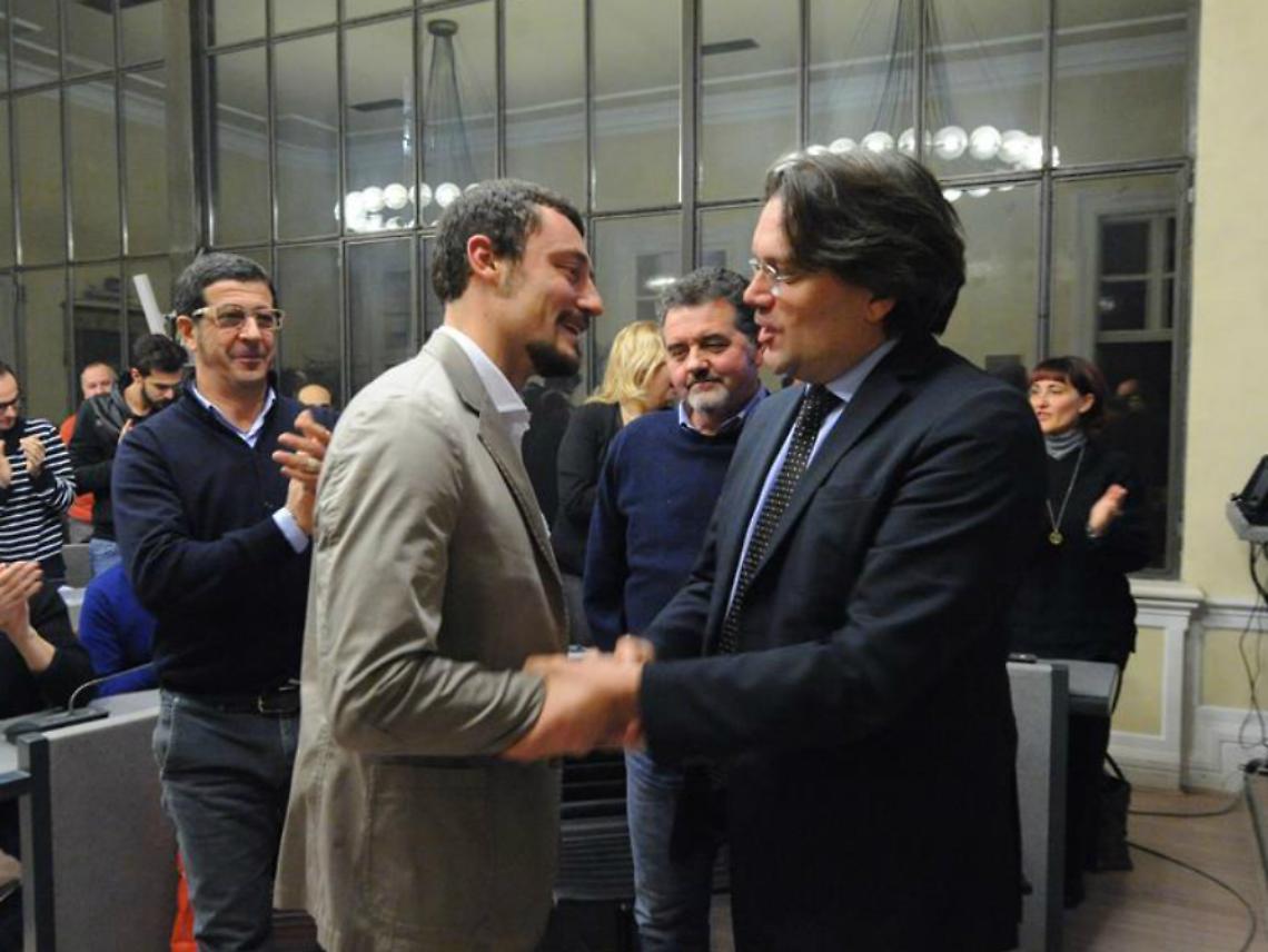 Il neo capitano Michele Gandolfo<br/>&laquo;Ho visto realizzarsi il mio sogno&raquo;