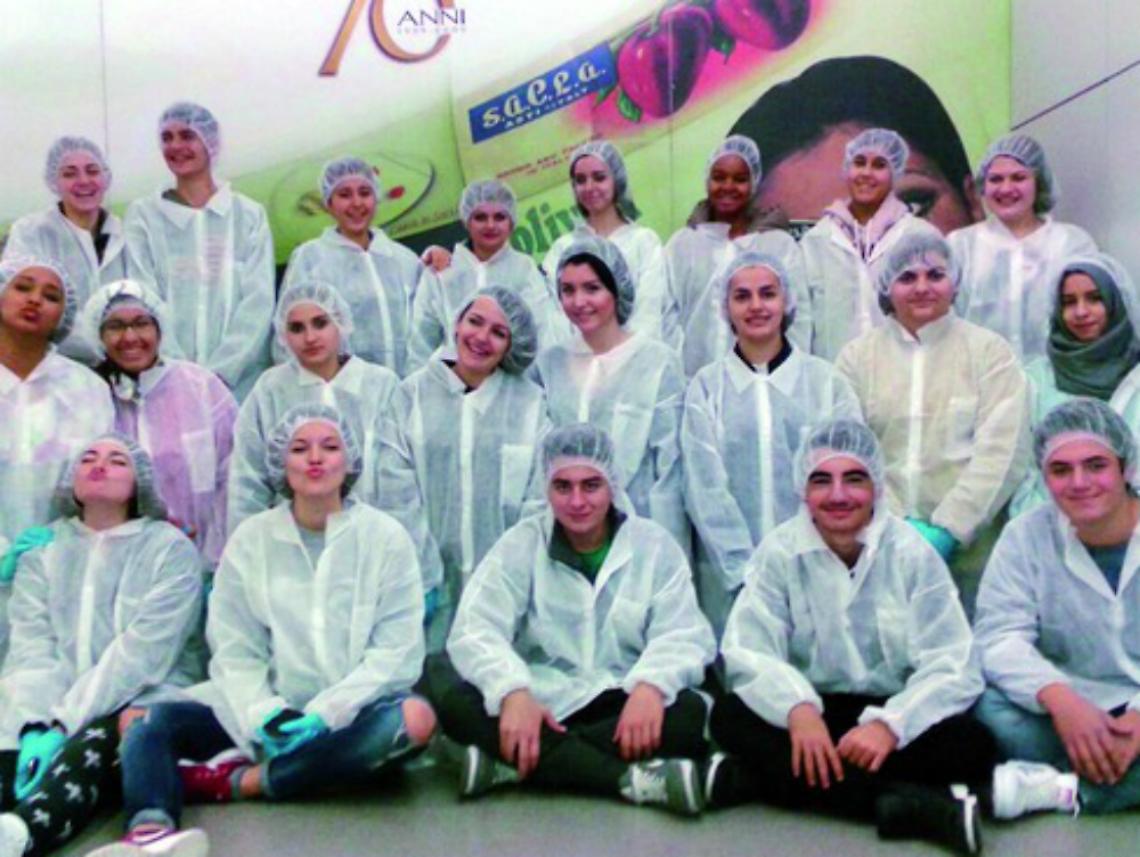 Sessanta studenti dellIstituto<br/>Sella in visita alla Sacl&agrave;