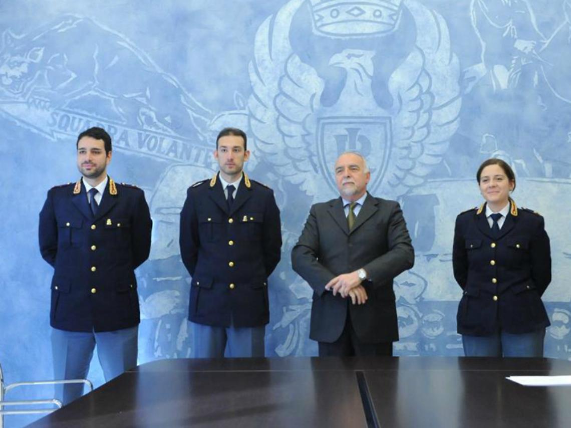 Due nuovi dirigenti alla Questura cittadina