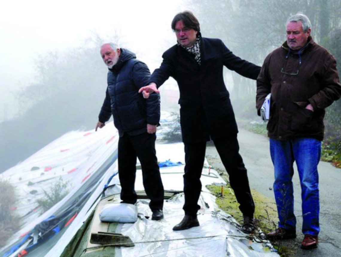 Lavori alla frana di Santo Spirito, si riapre la strada