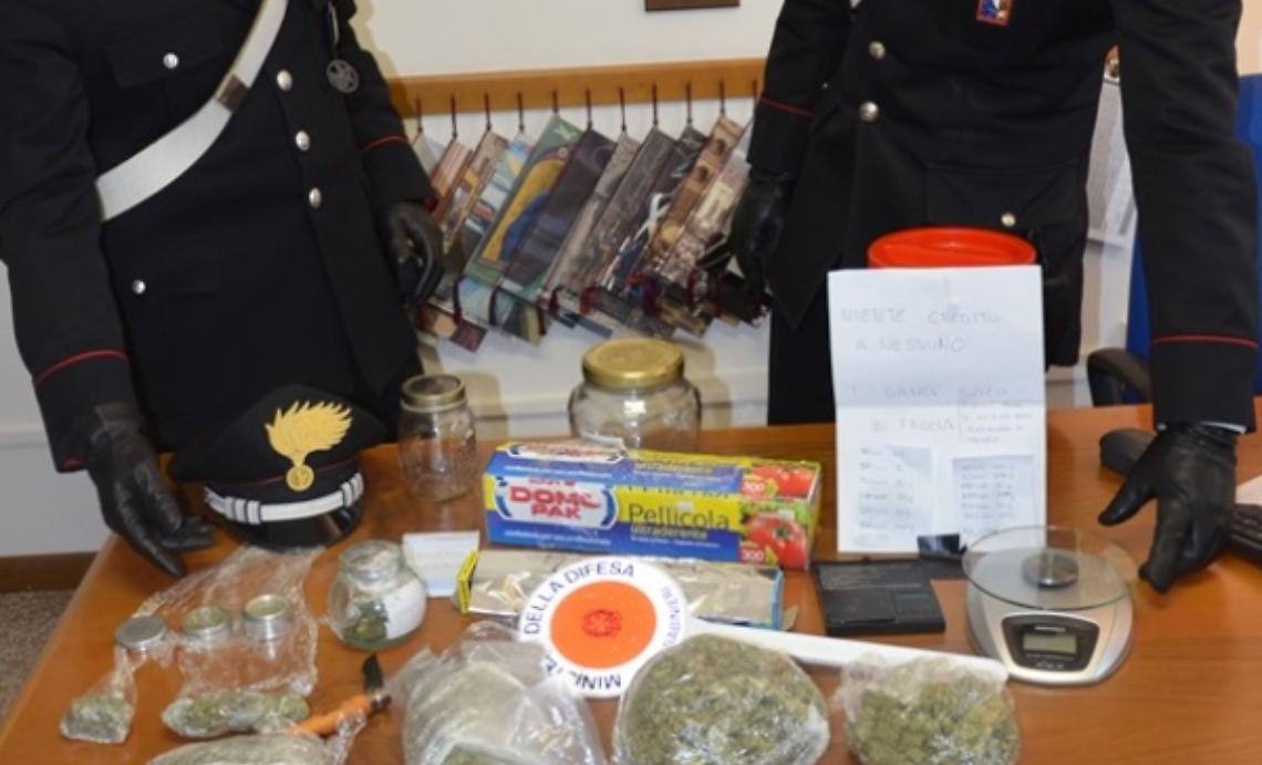 6 etti di marijuana: 27enne agli arresti