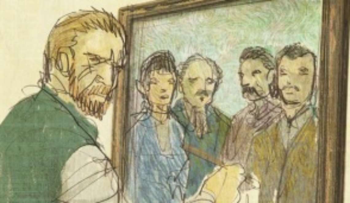 Ipotesi a fumetti sulla fine di Van Gogh