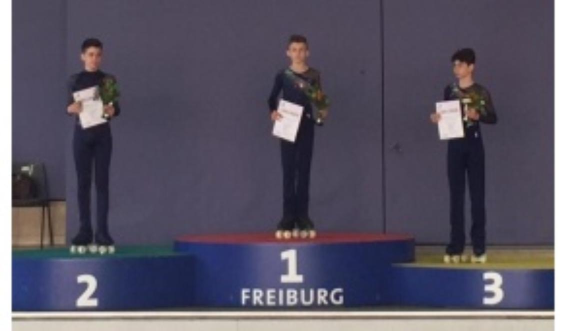 Pattinaggio, in Germania medaglie per Penasso e Trento