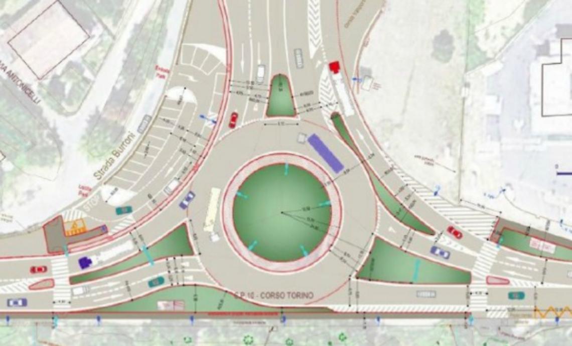 Approvata la costruzione della rotonda Asti-Ovest