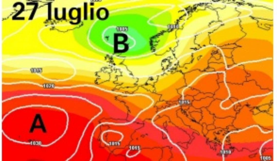 Temporali tra marted&igrave; e mercoled&igrave;, poi pi&ugrave; sole e 30&deg;c
