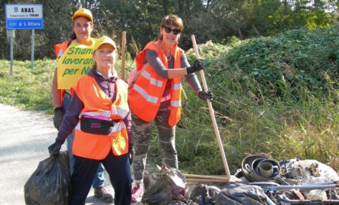 Ecovolontari in azione tra Viatosto e Valmanera