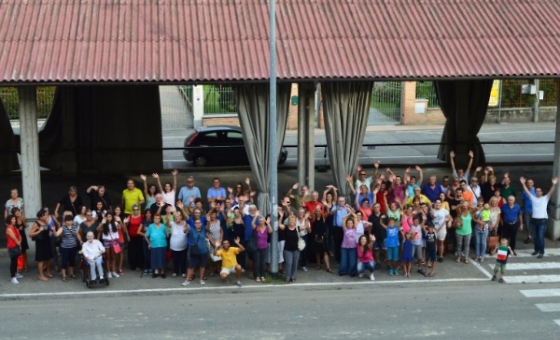 Un abbraccio per salvare il Foro Boario