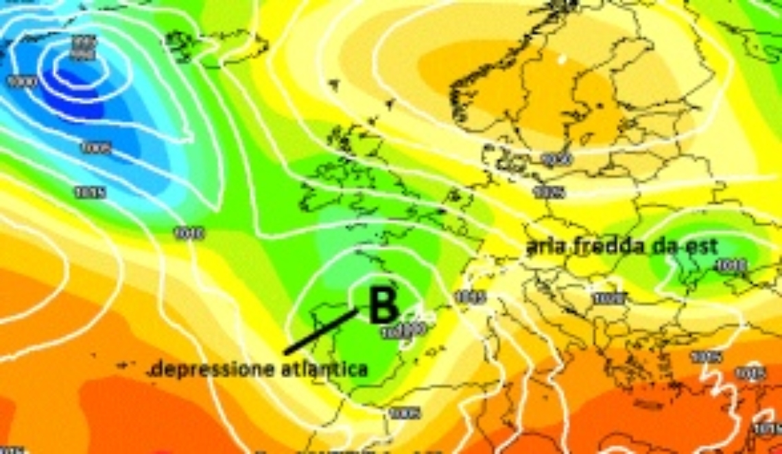 Autunno freddo, poi piogge intense