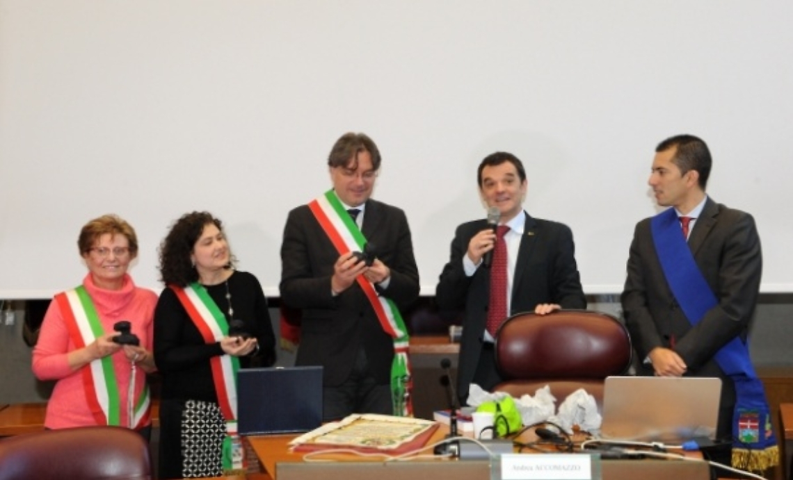 Dallo spazio alla cittadinanza onoraria di Asti