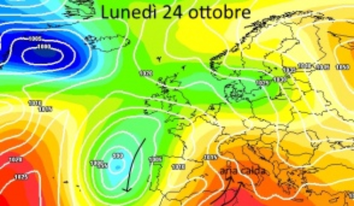 Molte nubi, ma con poche piogge; da mercoled&igrave; soleggiato e mite