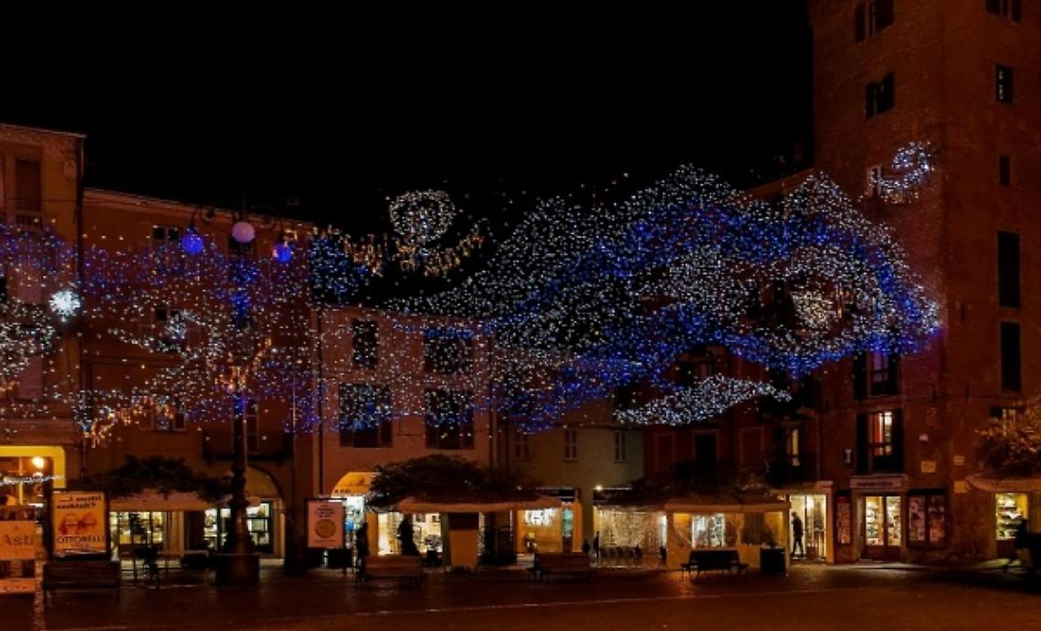 Accese ad Asti le Luci d'Artista