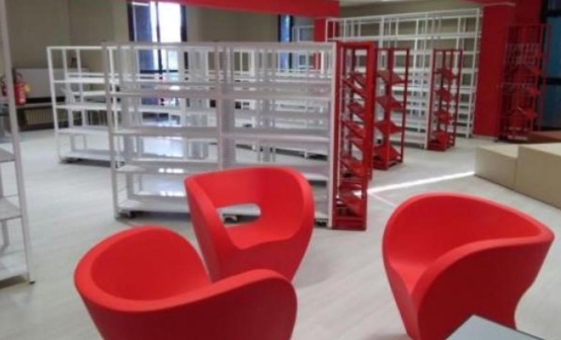 Canelli, restyling della Biblioteca Monticone