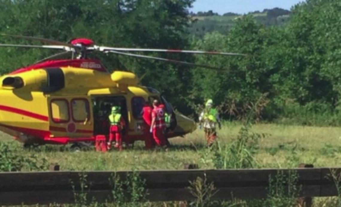 Buttigliera: operaio precipita da un'impalcatura