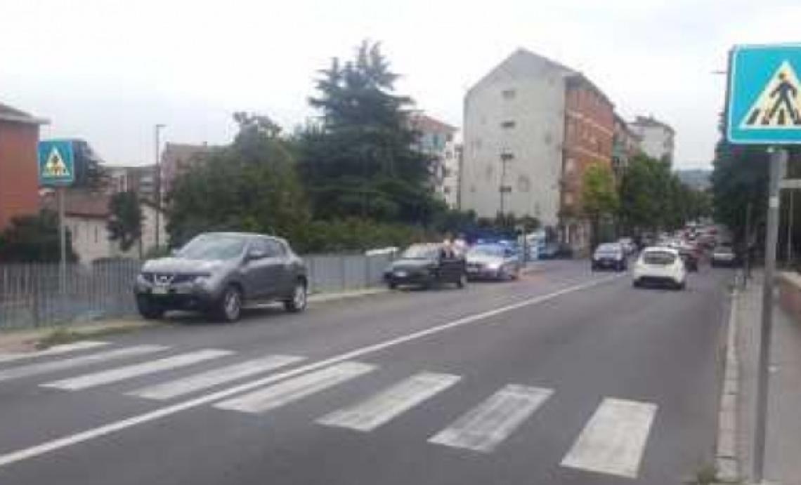 Due feriti nel tamponamento di corso Savona
