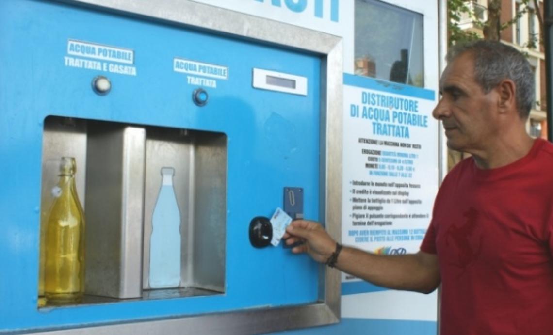 La card per la casetta dell'acqua di p.zza del Palio