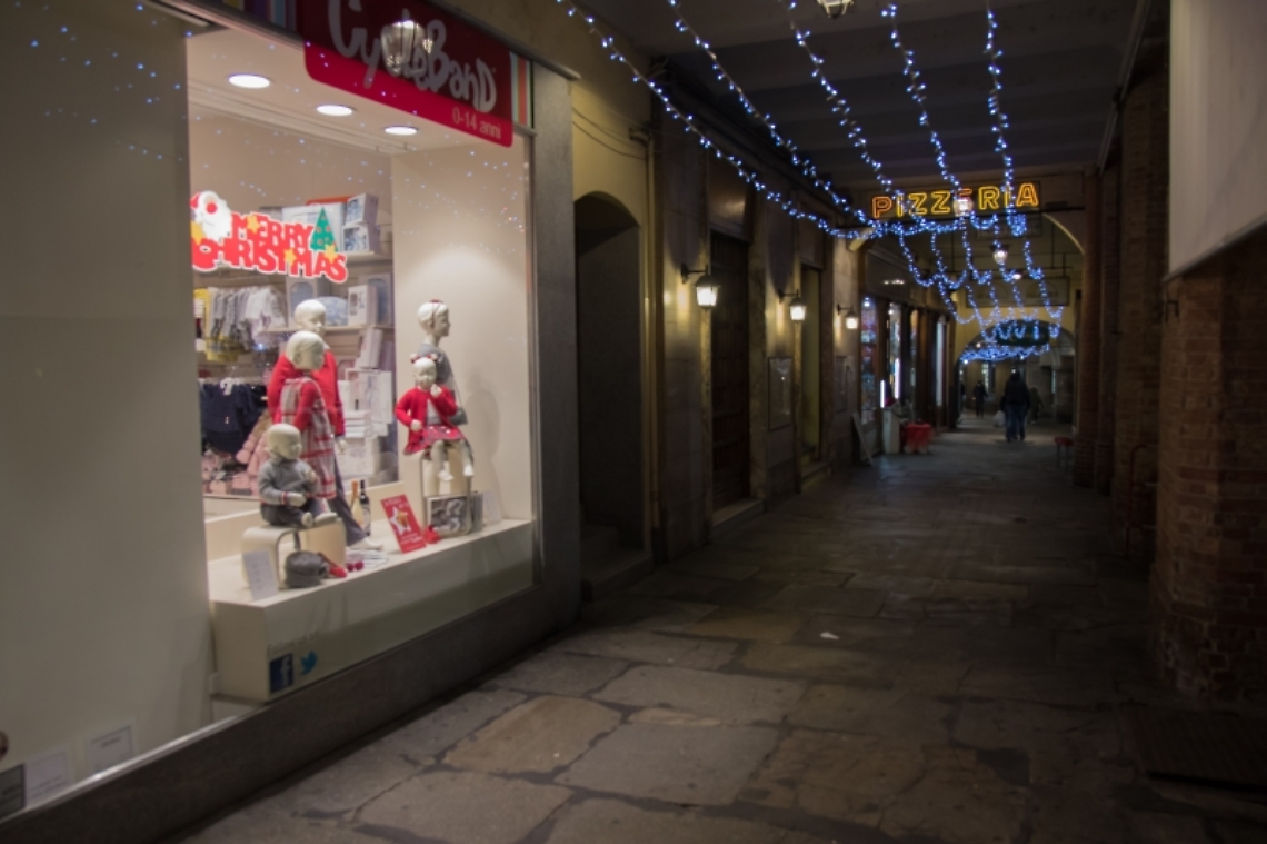 I portici di piazza Statuto