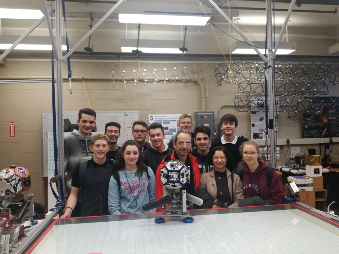 squadra robotica liceo Vercelli a Boston