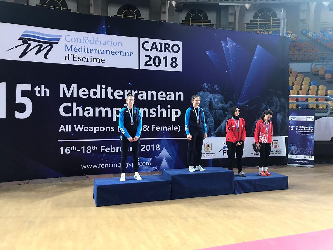 Francesca Gentile sul podio