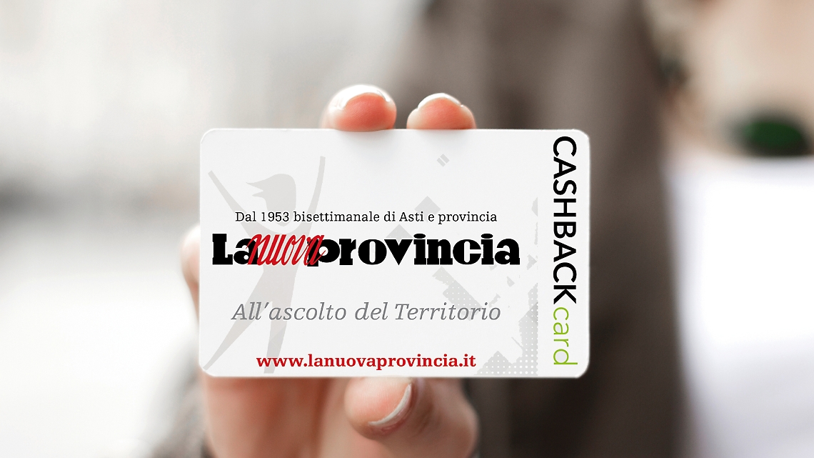 La Cashback Card de La Nuova Provincia