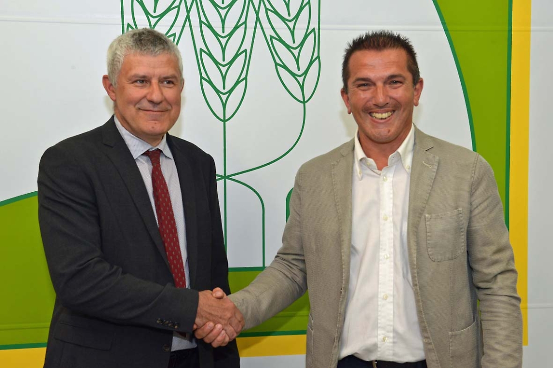 Marco Reggio e Roberto Cabiale passaggio consegne 26 apr 2018