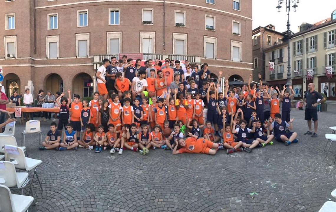 Il gruppo di atleti della SBA