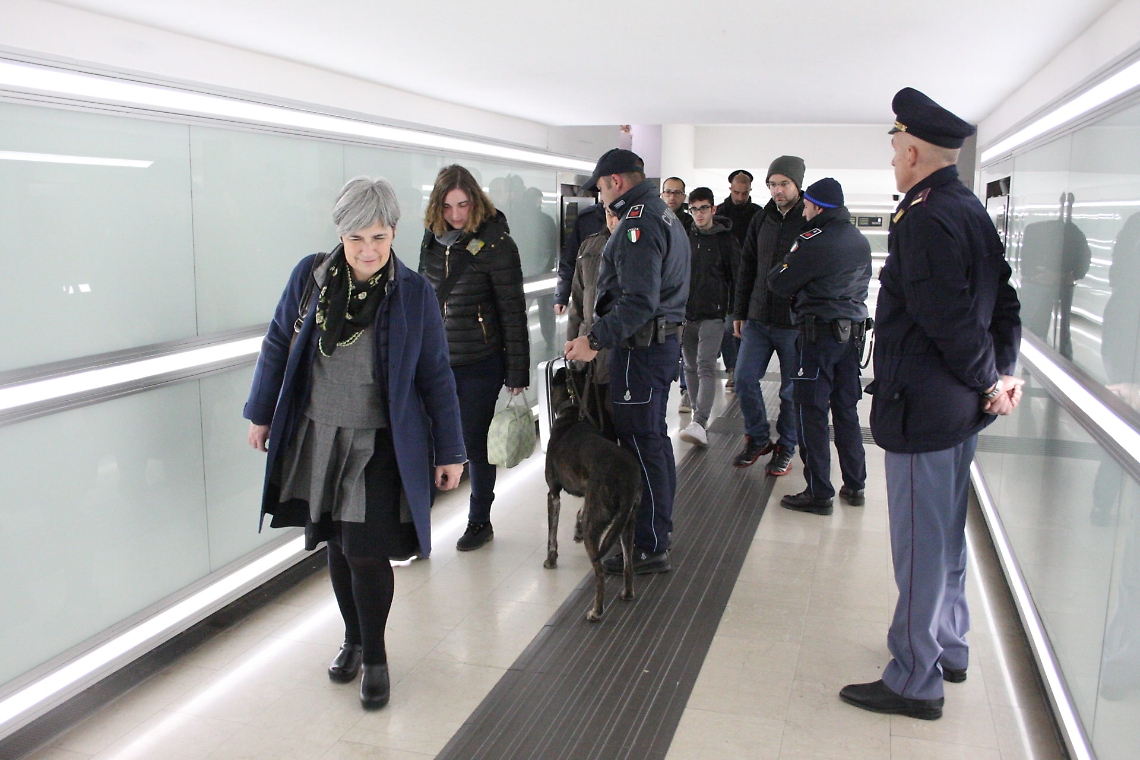 controlli polfer cinofila stazione