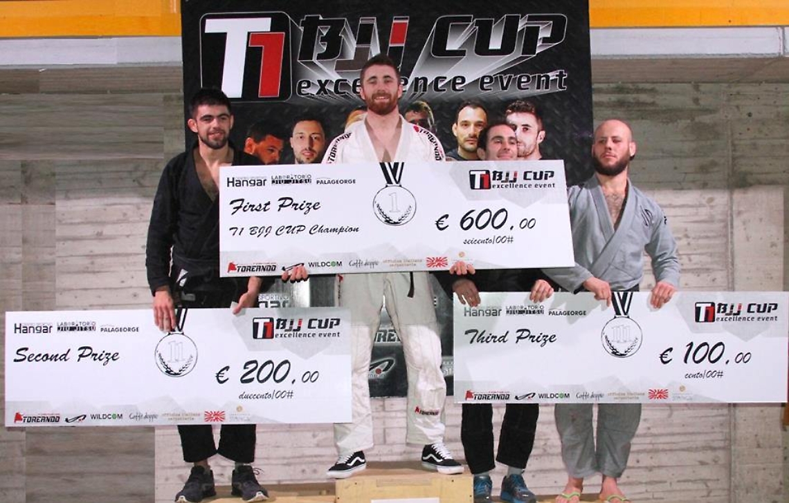 Alberto Buriasco - YEL ASTI Podio al T1 BJJ Cup di Montichiari