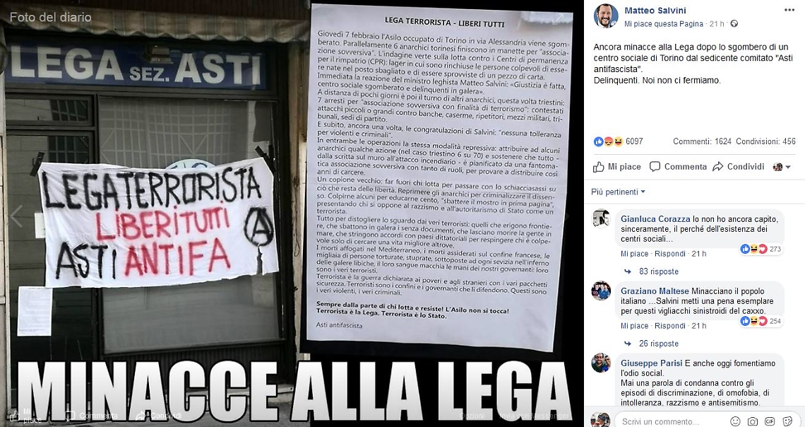 salvini post