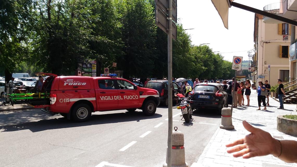 nizza donna investita