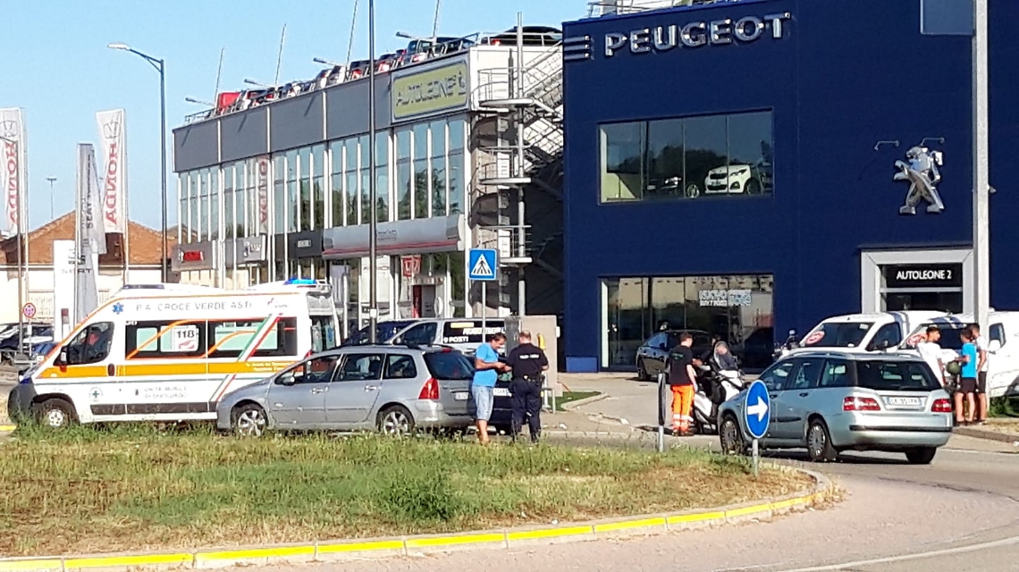 incidente corso alessandria asti