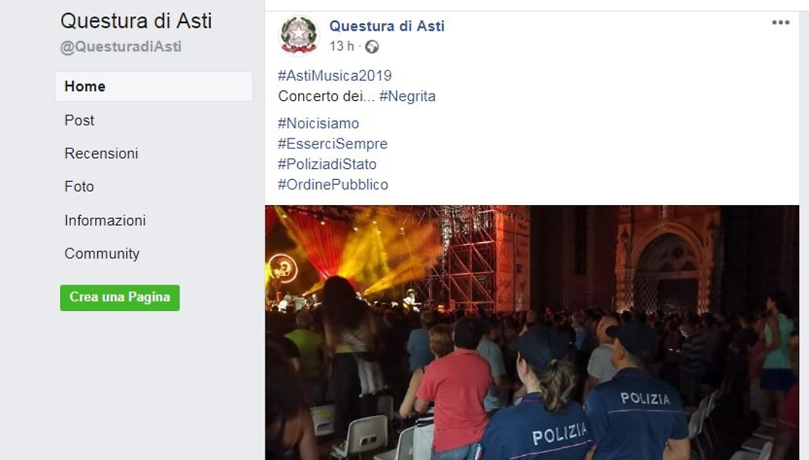questura di asti facebook