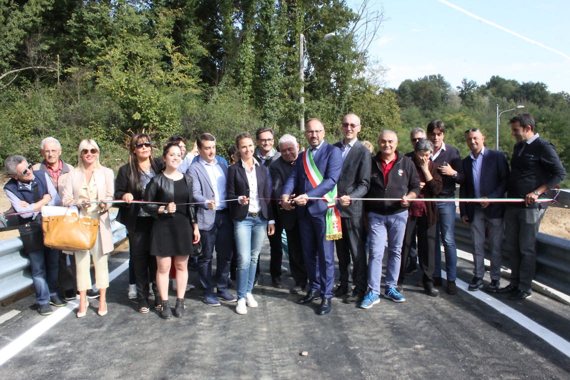 inaugurazione ponte Rio Navissano