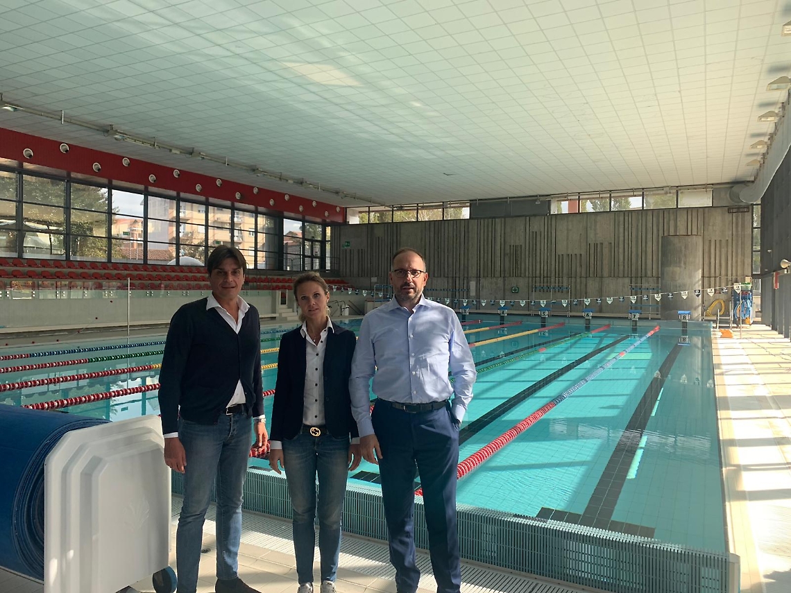 piscina comunale riaperta