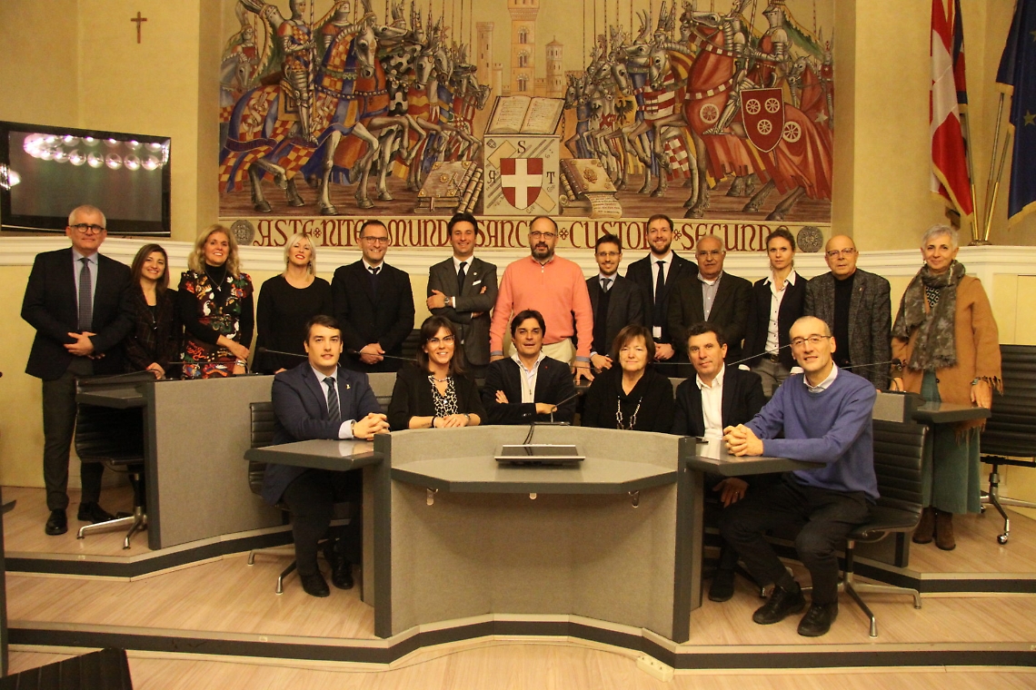 l'incontro tra le due giunte di Asti e Casale