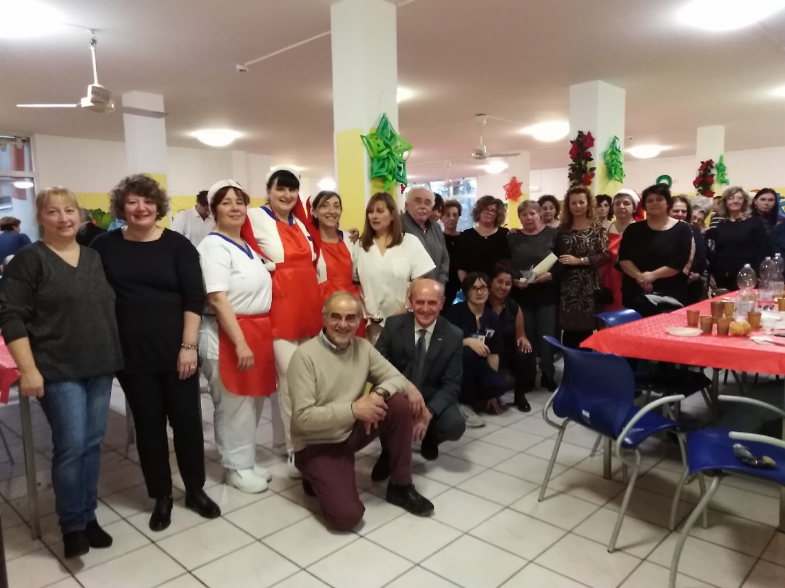 Pranzo casa di riposo