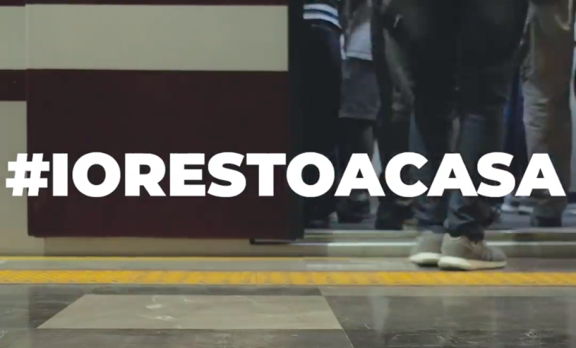 io non resto a casa