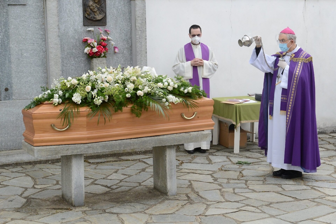 Monsignor Croce sepoltura